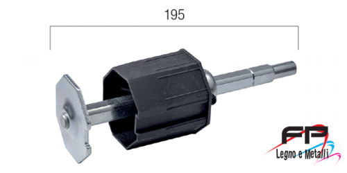 Calotta registrabile in plastica per rullo